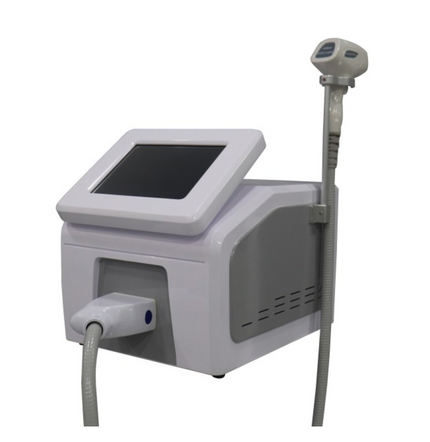 Portable 808nm diode laser hair removal machine.