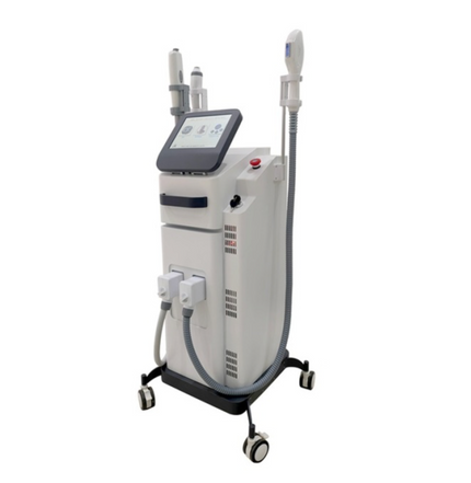 Macchina Multifunzionale 4 in 1: Epilazione, RF e 2 Laser
