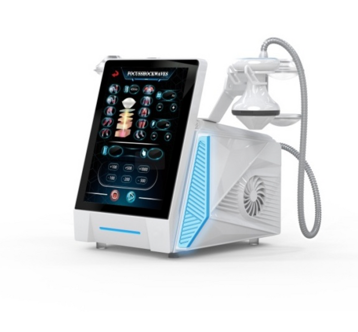 Focused shockwave therapy device