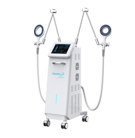 Dispozitiv de terapie magnetică cu puls cu mâner dublu