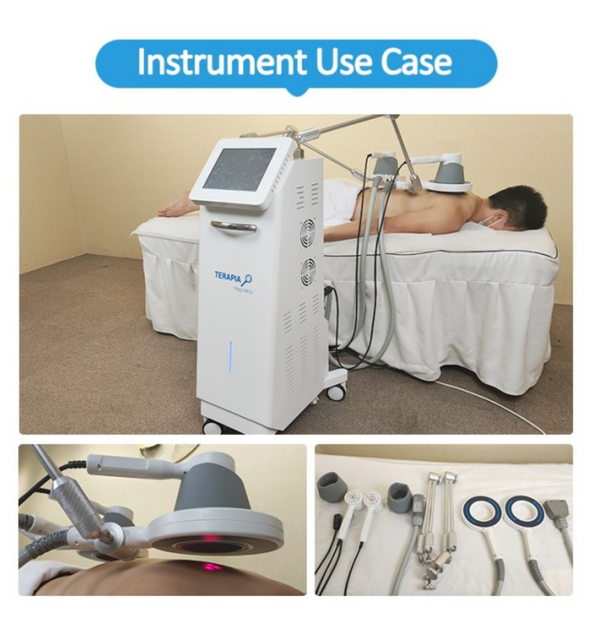 Dispozitiv de terapie magnetică cu puls PEMF cu 4 mânere