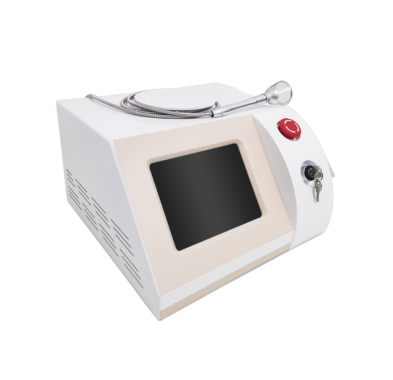 Dispozitiv de fizioterapie pentru ameliorarea durerii cu lungime de undă cu laser