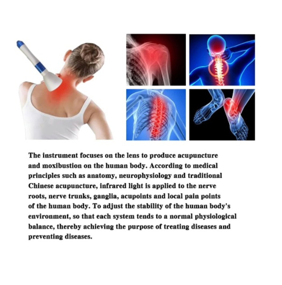 Aparat de kinetoterapie cu laser IV 60W 980Nm.