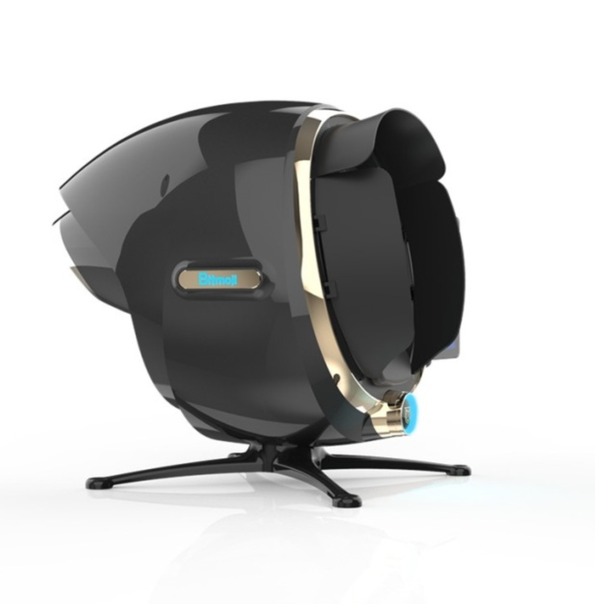 Portable Wooden Lamp Magic Mirror 36 Million Pixels High-Tech Skin Analyzer