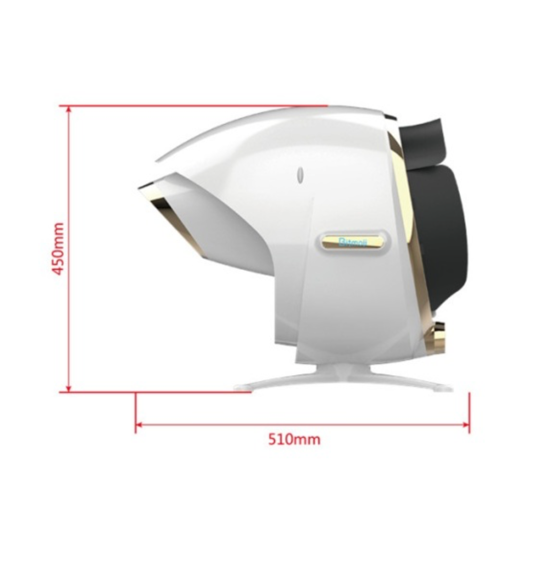 Portable Wooden Lamp Magic Mirror 36 Million Pixels High-Tech Skin Analyzer