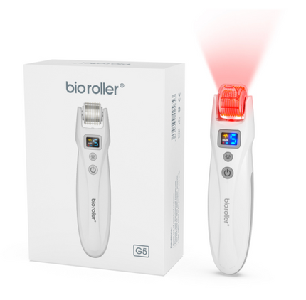 Derma Roller Wireless con Bio Roller