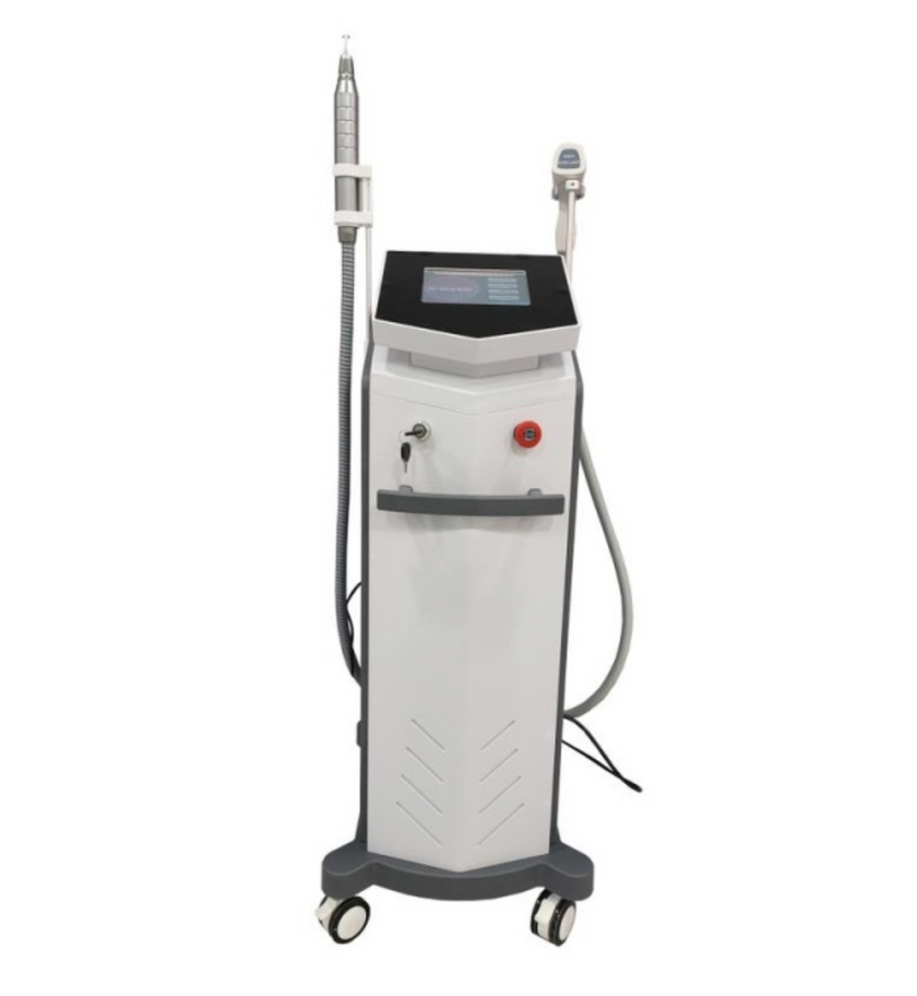 2 in 1: 808nm Diode Laser Device for Hair and Freckle Removal Pico Laser Functionality