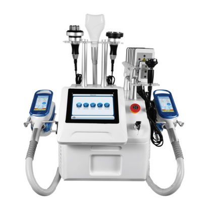 Macchina portatile per crioterapia con cavitazione a 40kHz, RF per il corpo e criolipolisi 360 per il dimagrimento. - CareMart