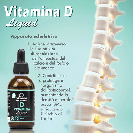 VITAMINA D Liquid - OSTEOPHARMA™