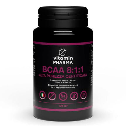 BCAA 8:1:1 AMMINOACIDI RAMIFICATI ALTA PUREZZA - OSTEOPHARMA™