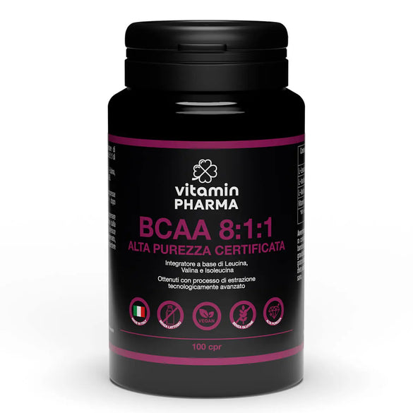 BCAA 8:1:1 AMMINOACIDI RAMIFICATI ALTA PUREZZA - OSTEOPHARMA™