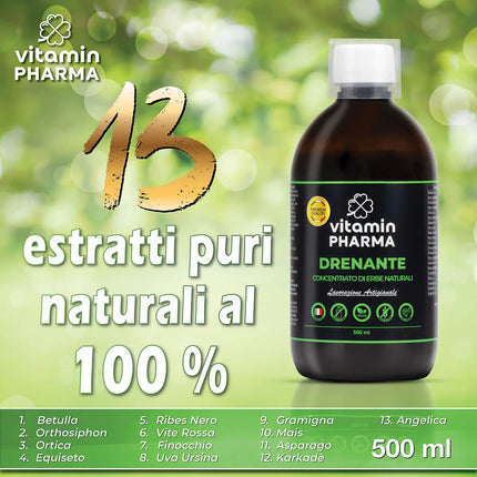 DRENANTE – ALTA CONCENTRAZIONE – 500 ml - OSTEOPHARMA™