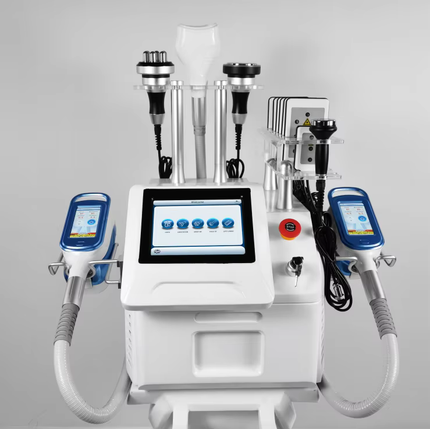 Macchina portatile per crioterapia con cavitazione a 40kHz, RF per il corpo e criolipolisi 360 per il dimagrimento. - CareMart