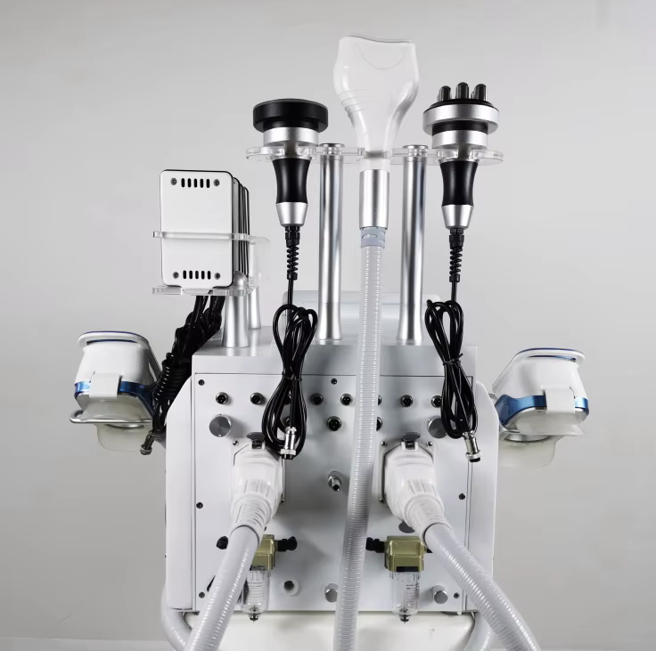 Macchina portatile per crioterapia con cavitazione a 40kHz, RF per il corpo e criolipolisi 360 per il dimagrimento. - CareMart