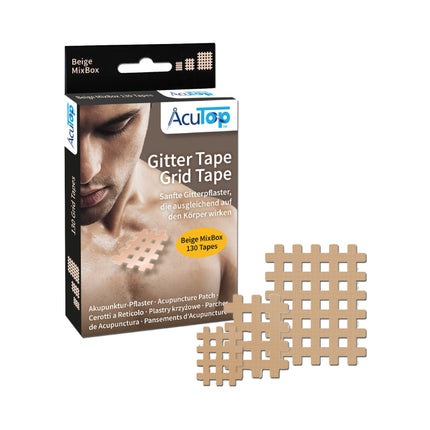 ACUTOP® GITTER TAPE, BEIGE MIXBOX - OSTEOPHARMA™